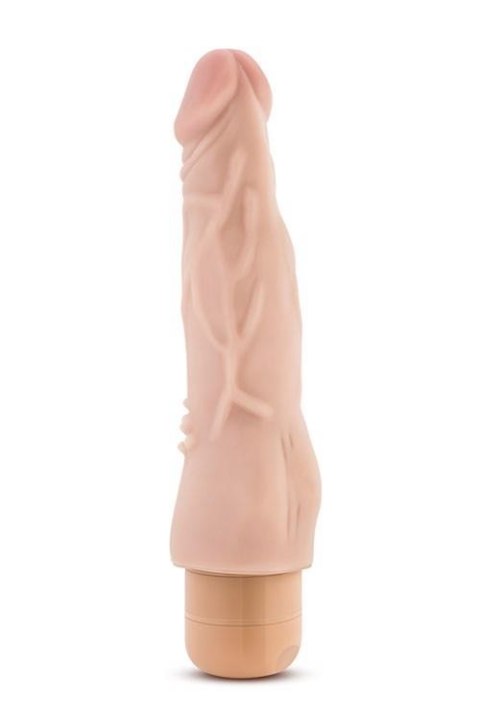 Realistyczny wibrator sztuczny penis kopia 17 cm Blush