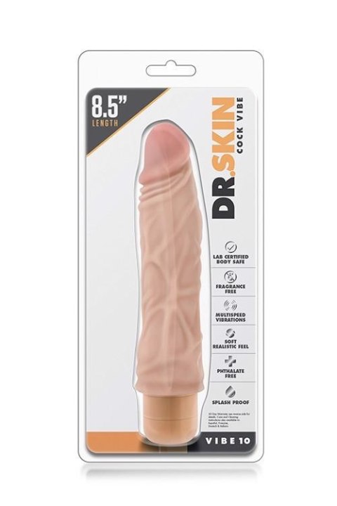 Wibrator-MR. SKIN COCK VIBE 10 Blush