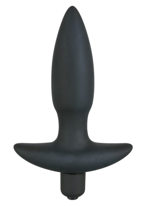 Wibrująca zatyczka analna korek plug do pupy 13cm Black Velvets