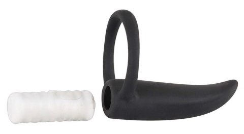 Mni stymulator wibrator sex masażer na palec 6cm Black Velvets