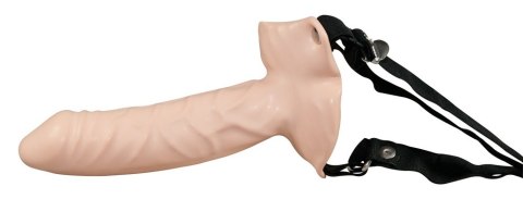 Strap-on uprząż czarna realistyczne dildo 15 cm You2Toys