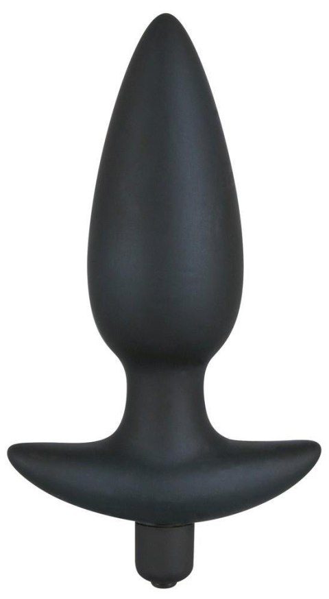 Korek analny z wibracjami plug zatyczka 17cm 5tryb Black Velvets