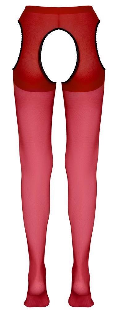 Sex Tights red S/M Cottelli LEGWEAR