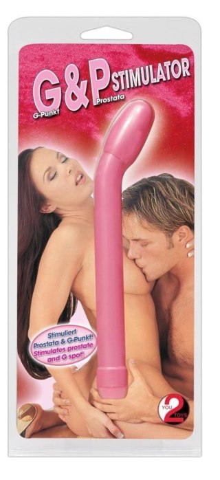 Sex masażer wibrator unisex punkt g prostata 18cm You2Toys