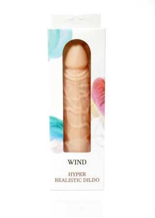 Dildo realistyczne sztuczny penis cyberskóra 19 cm B - Series Weather