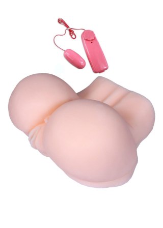 Masturbator realistyczny 2 otwory wibracje 5kg xxl B - Series Lyla