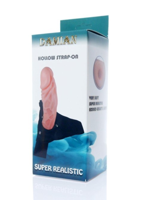 Penis na szelkach sex proteza pusta strapon 16cm B - Series EasyLove