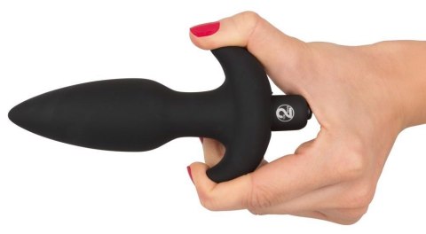 Wibrująca zatyczka analna korek plug do pupy 15cm Black Velvets