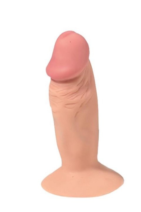 Mini penis dildo na przyssawce plug analny 12cm NMC