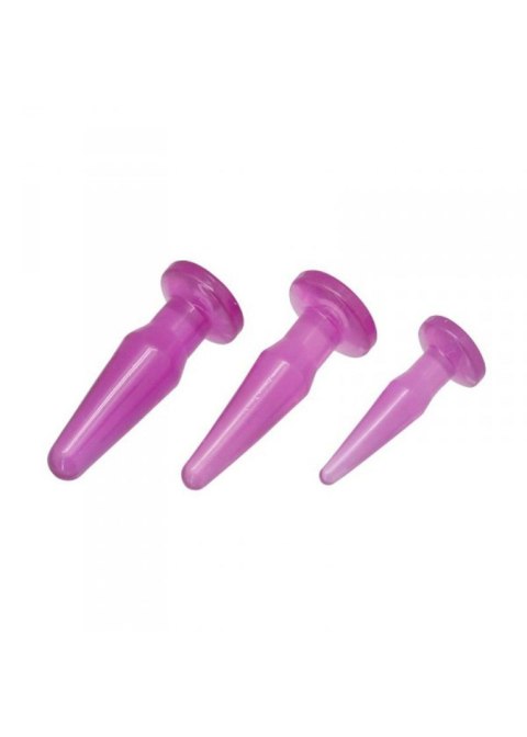 3 korki analne zestaw do rozciągania buttplug sex Toyz4lovers