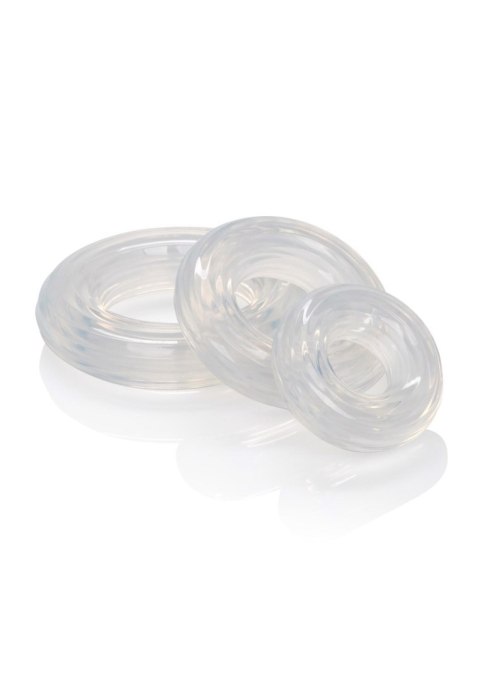 Pierścień-PREMIUM SILICONE RING SET CalExotics