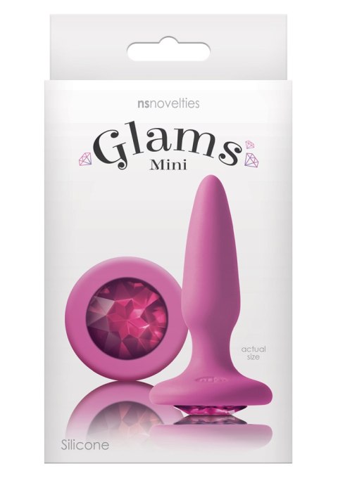 Plug-GLAMS MINI PINK GEM NS Novelties