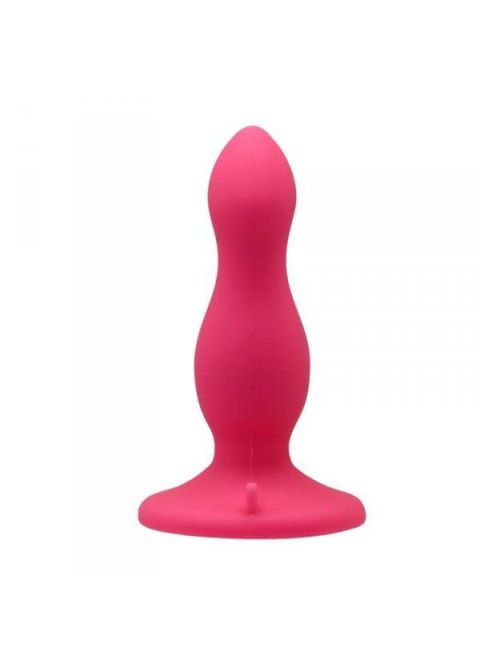 Silikonowy korek analny z mocną przyssawką sex 9cm Toyz4lovers