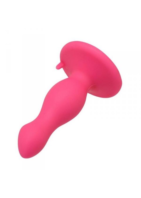 Silikonowy korek analny z mocną przyssawką sex 9cm Toyz4lovers