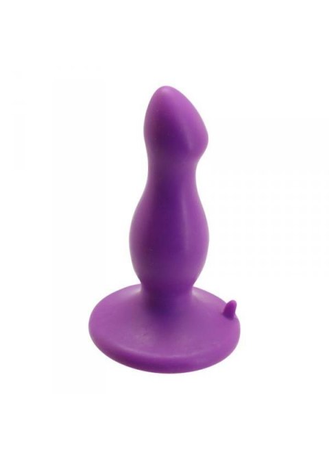 Silikonowy korek analny z mocną przyssawką sex 9cm Toyz4lovers