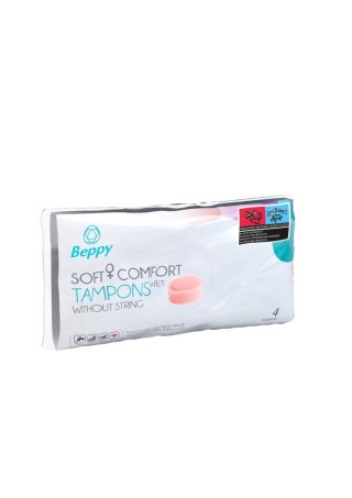 Tampony-BEPPY SOFT&COMFORT TAMPONS WET 4PCS Beppy