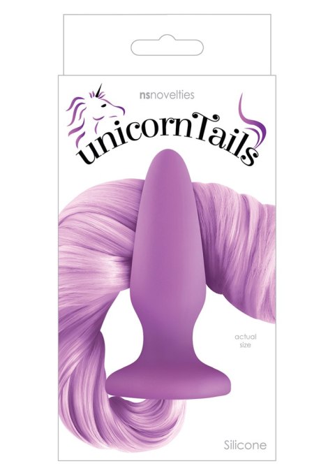 Plug-UNICORN TAILS PASTEL PURPLE NS Novelties