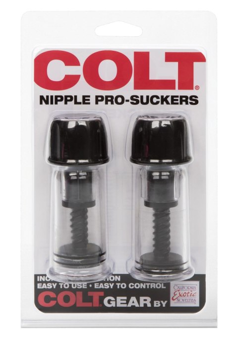 Pompka-COLT NIPPLE PROSUCKERS BLACK CalExotics