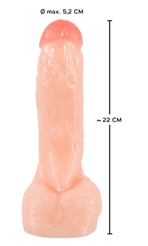 Solidne dildo duże grube naturalny penis sex 23cm Realistixxx