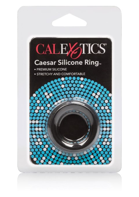 Pierścień-ADONIS SILICONE RINGS CAESER BLACK CalExotics