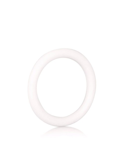 Pierścień-RUBBER RING WHITE MEDIUM CalExotics