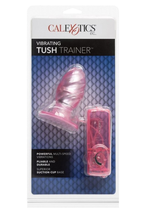 Plug/vibr-TUSH TRAINER VIBRATING PINK TOYJOY