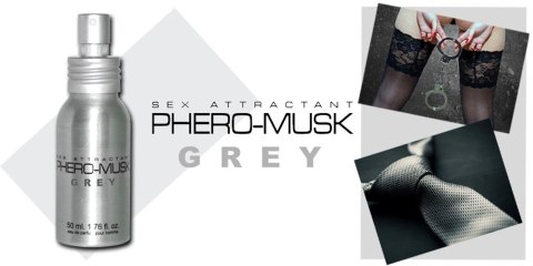 Feromony-PHERO-MUSK GREY 50 ml for men Aurora