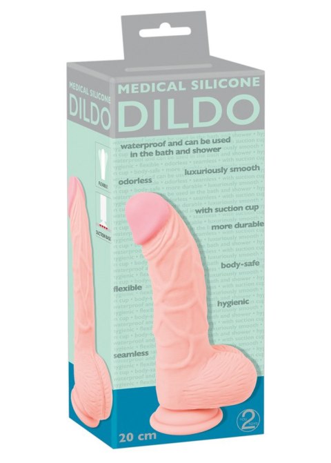 Penis na przyssawce śliczny realistyczny dildo 20c Medical Silicone