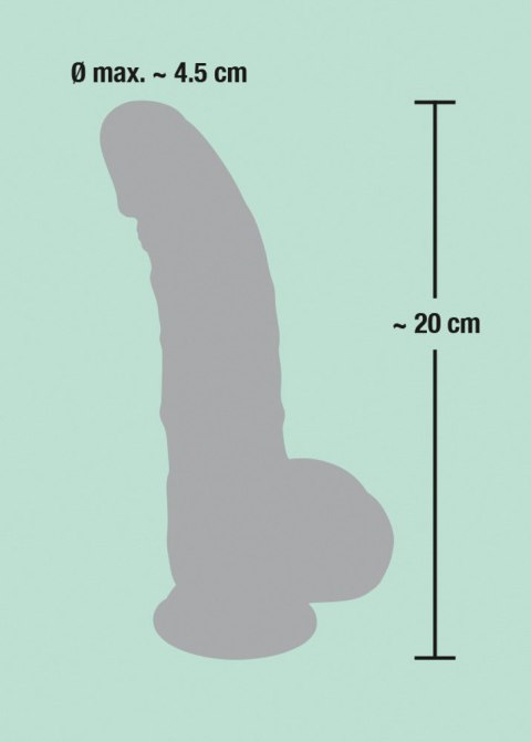 Penis na przyssawce śliczny realistyczny dildo 20c Medical Silicone