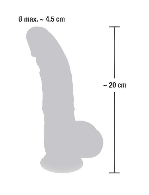 Penis na przyssawce śliczny realistyczny dildo 20c Medical Silicone